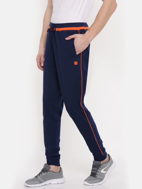 

Calvin Klein Jeans Men Blue Regular Fit Solid Joggers