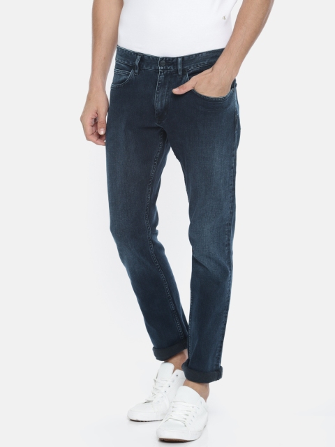 

Calvin Klein Jeans Men Blue Slim Fit Low-Rise Clean Look Stretchable Jeans