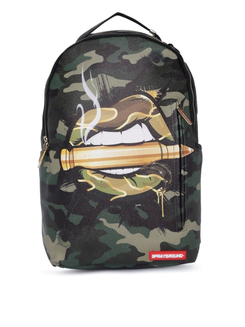 

SPRAY GROUND Unisex Multicoloured Graphic Backpack, Multi