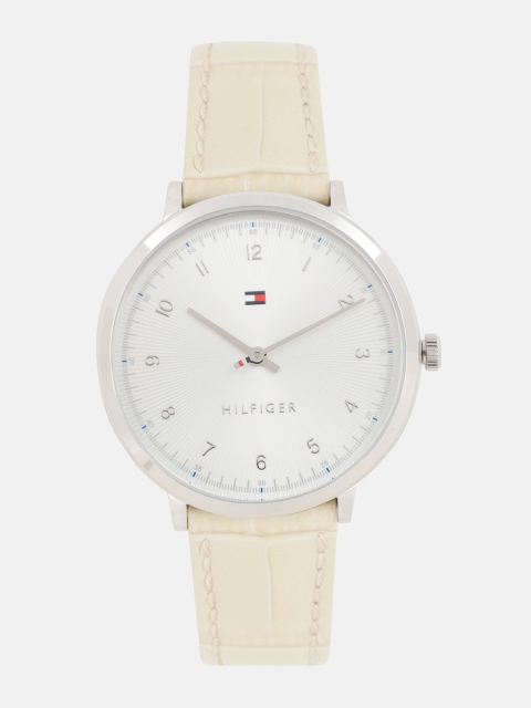 

Tommy Hilfiger Women Off-White Analogue Watch TH1781765, Silver