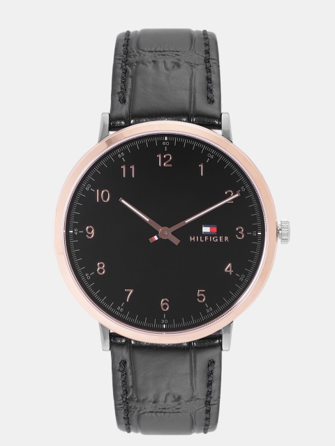 

Tommy Hilfiger Men Black Analogue Watch TH1791339