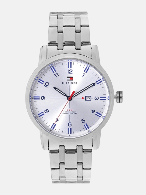

Tommy Hilfiger Men Silver-Toned Analogue Watch NATH1710327_THF_OR