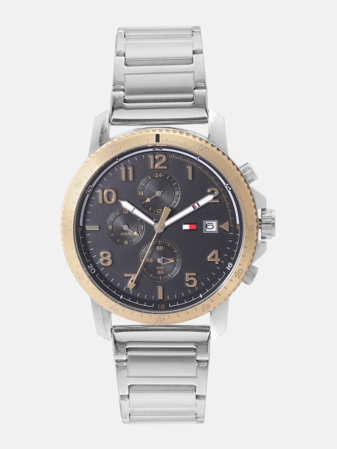

Tommy Hilfiger Men Charcoal Grey Analogue Watch TH1791361J