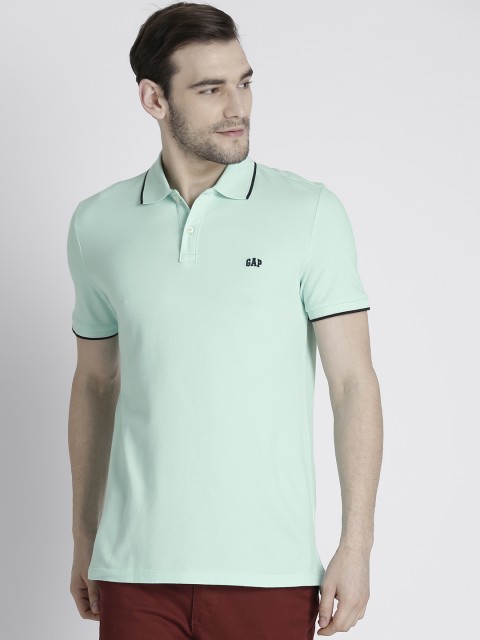 

GAP Men Logo Uniform Short Sleeve Polo T-shirt, Green