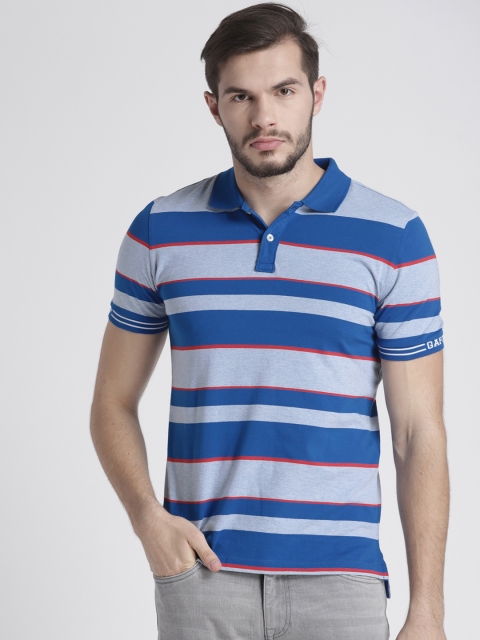 

GAP Men's All Day Pique Polo Shirt, Blue