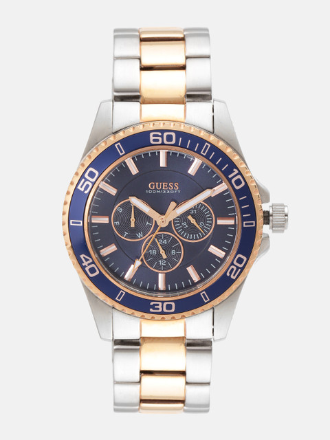 

GUESS Men Blue Analogue Watch W0172G3_OR