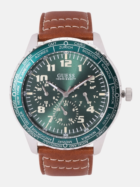 

GUESS Men Green Analogue Watch W1170G1_OR