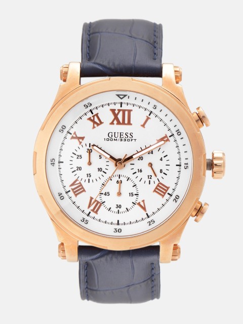 

GUESS Men White Chronograph Watch W1105G4_OR