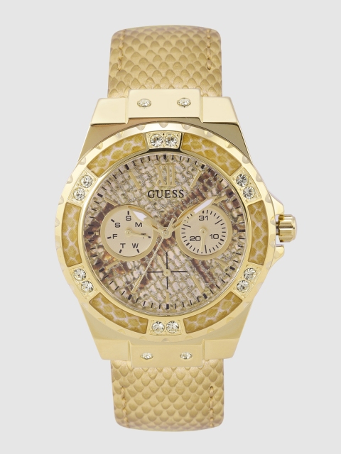 

GUESS Women Beige Analogue Watch W0775L13_OR