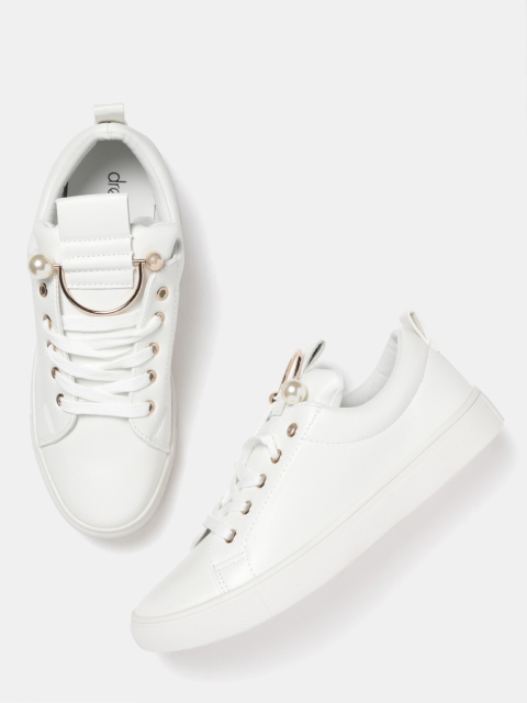 

DressBerry Women White Sneakers