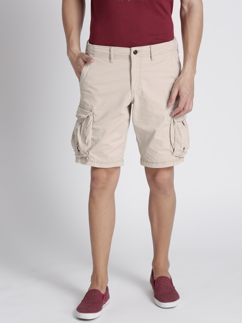 

GAP Men's Beige 11" Twill Cargo Shorts with GapFlex