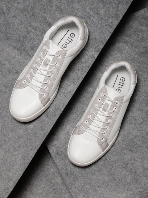 

ether Men White Sneakers