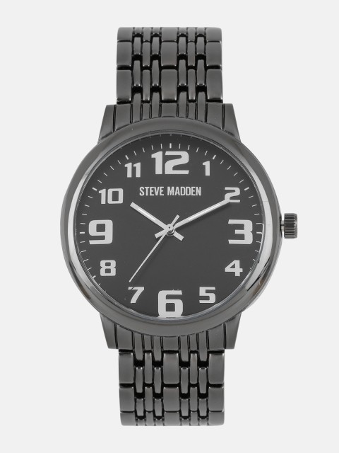 

Steve Madden Men Black Analogue Watch SMW197BK-BK
