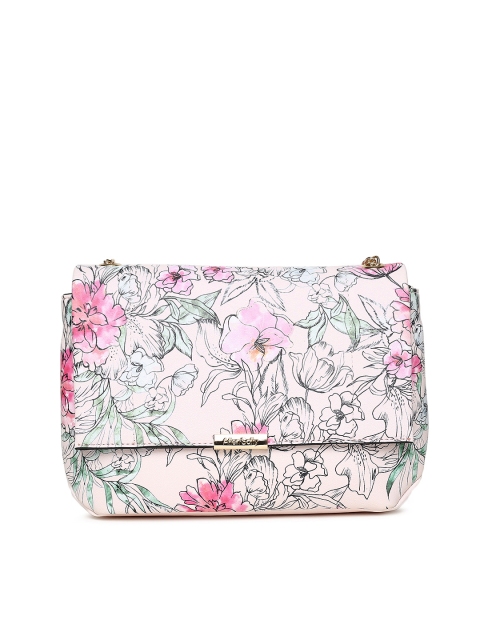 

Allen Solly Pink Printed Sling Bag