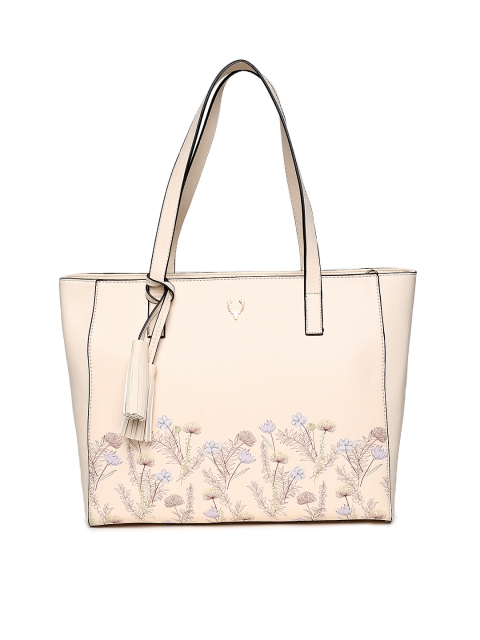 

Allen Solly Beige Printed Shoulder Bag
