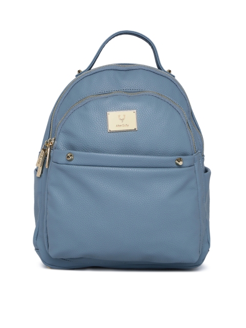 

Allen Solly Women Blue Solid Backpack