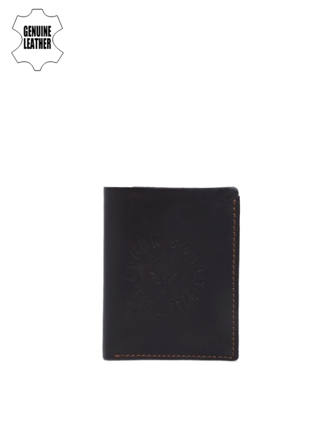 

Allen Solly Men Brown Solid Two Fold Genuine Leather Card Holder