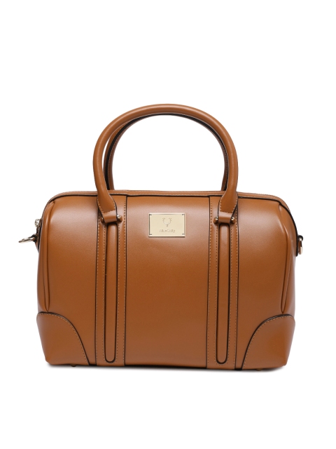 

Allen Solly Tan Brown Solid Handheld Bag