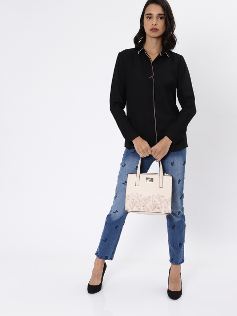 

Allen Solly Beige Printed Shoulder Bag