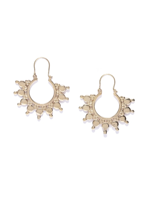 

Blueberry Antique Gold-Plated Classic Drop Earrings