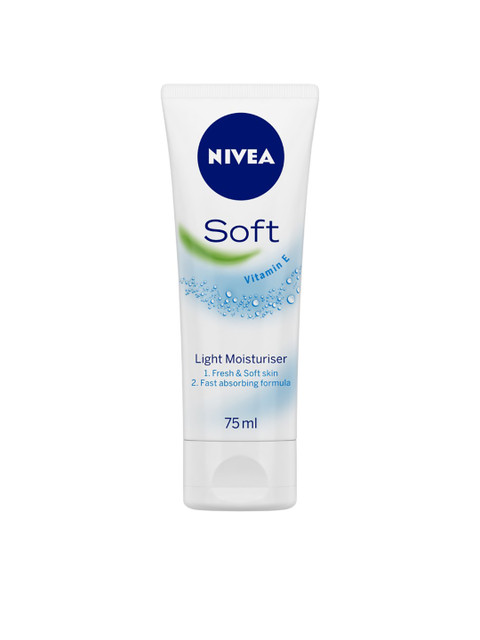 

Nivea Soft Light Moisturiser with Vitamin E 75ml, White