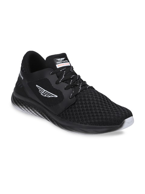 

Red Tape Men Black Walking Shoes