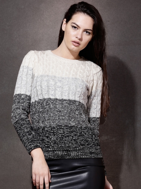 

Roadster Beige & Grey Sweater