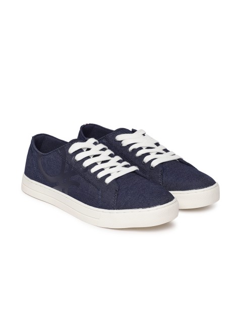 

United Colors of Benetton Men Navy Blue Sneakers