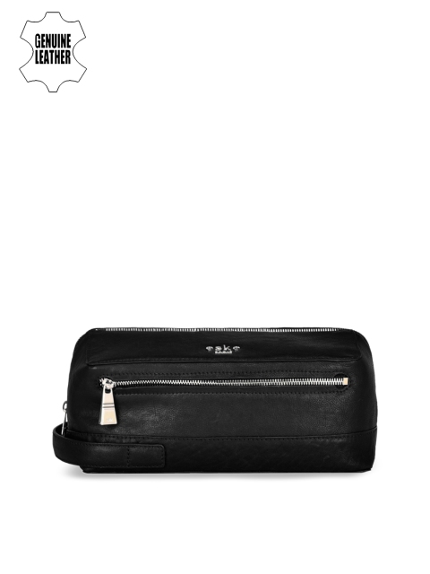 

Eske Men Black Leather Travel Leather Pouch