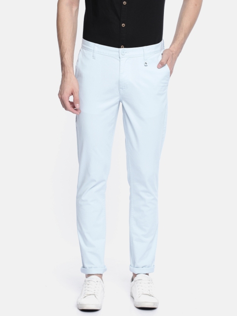 

Lee Men Blue Bruce Skinny Fit Solid Chinos