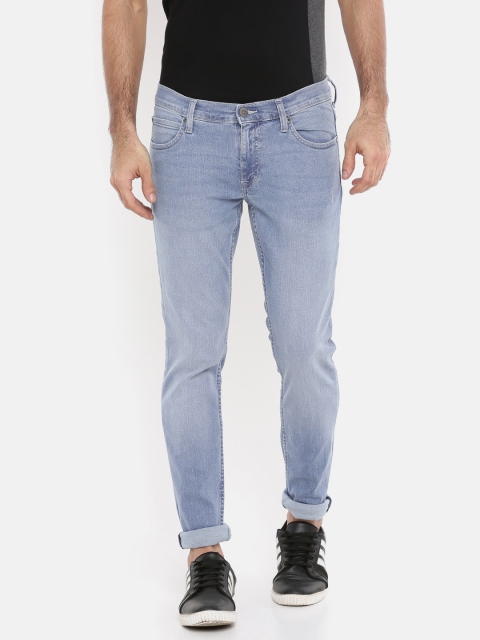 

Lee Men Blue Skinny Fit Low-Rise Clean Look Stretchable Jeans