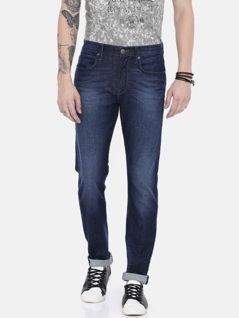 

Lee Men Blue Anton Slim Fit Mid-Rise Clean Look Stretchable Jeans