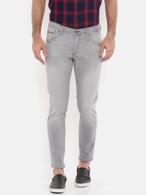 

Lee Men Grey Skinny Fit Low-Rise Clean Look Stretchable Jeans