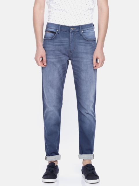 

Lee Men Blue Anton Slim Fit Mid-Rise Clean Look Stretchable Jeans