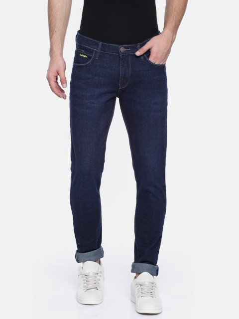 

Lee Men Blue Low Bruce Skinny Fit Low-Rise Clean Look Stretchable Jeans