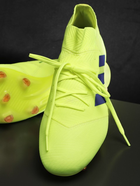 

ADIDAS Men Fluorescent Green NEMEZIZ 18.1 Firm Ground Football Shoes