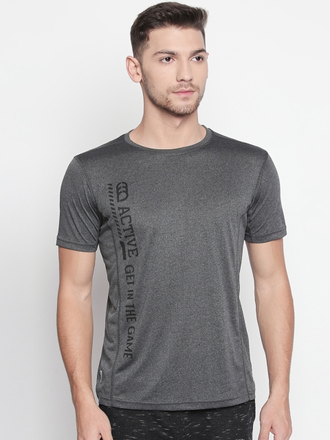 

Ajile by Pantaloons Men Grey Printed Round Neck T-shirt
