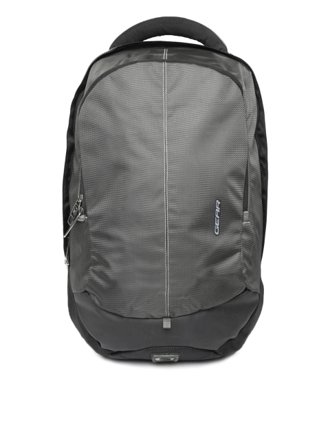 

Gear Unisex Grey Solid Laptop Backpack