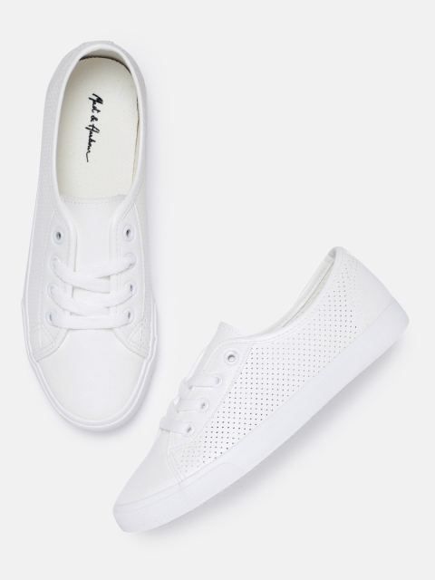 

Mast & Harbour Women White Sneakers