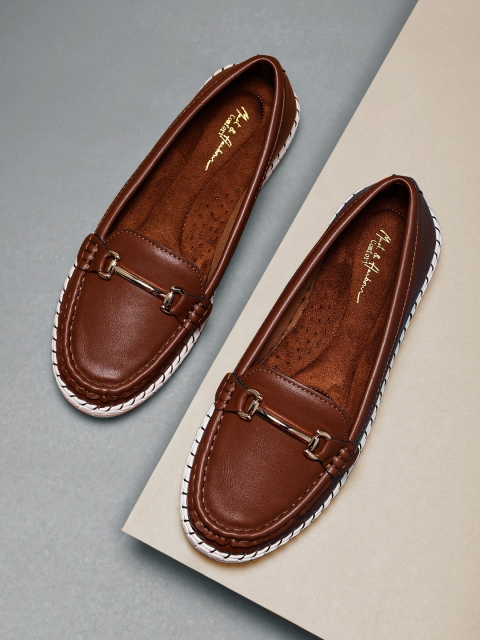 

Mast & Harbour Women Brown Loafers