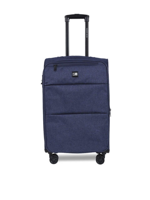 

Nasher Miles Unisex Blue London Expander Cabin Trolley Bag