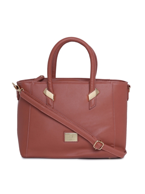 

Caprese Brown Solid Handheld Bag