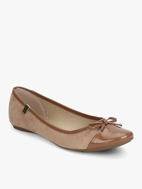 

BEIRA RIO Women Brown Solid Ballerinas