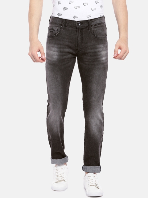 

Pepe Jeans Men Black Vapour Slim Fit Low-Rise Clean Look Stretchable Jeans