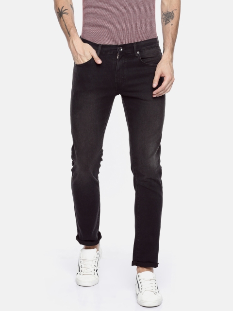 

Pepe Jeans Men Black Slim Fit Low-Rise Clean Look Stretchable Jeans