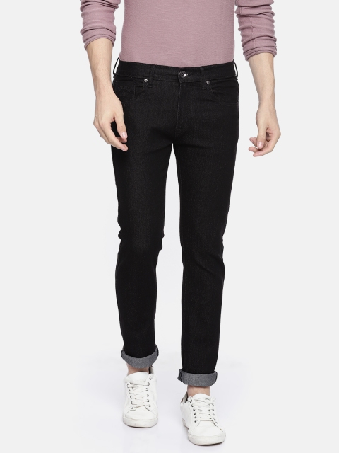 

Pepe Jeans Men Black Vapour Slim Fit Low-Rise Clean Look Stretchable Jeans
