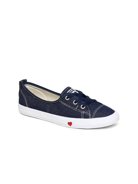 

Converse Sucker for Love Chuck Taylor WoMen Blue Chuck Taylor All Star Ballet Lace Sneakers