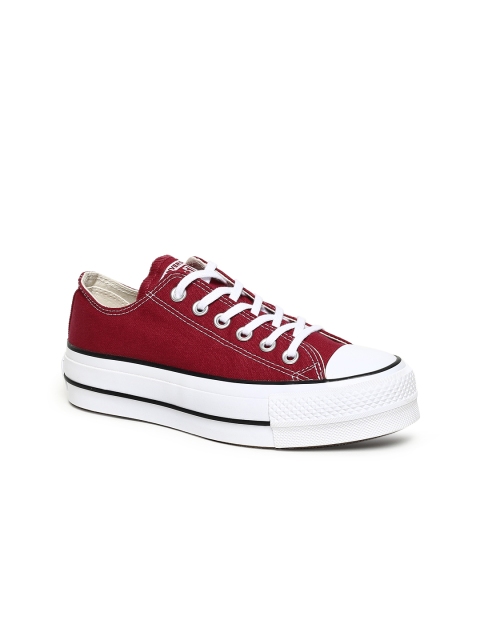 

Converse Seasonal Color Lift Chuck Taylor WoMen Maroon Sneakers