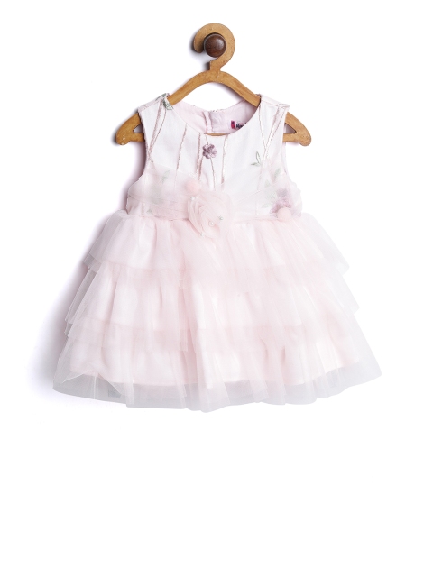 

Nauti Nati Girls Pink Embellished Fit and Flare Dress