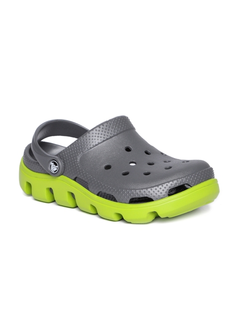 

Crocs Unisex Grey Solid Clogs